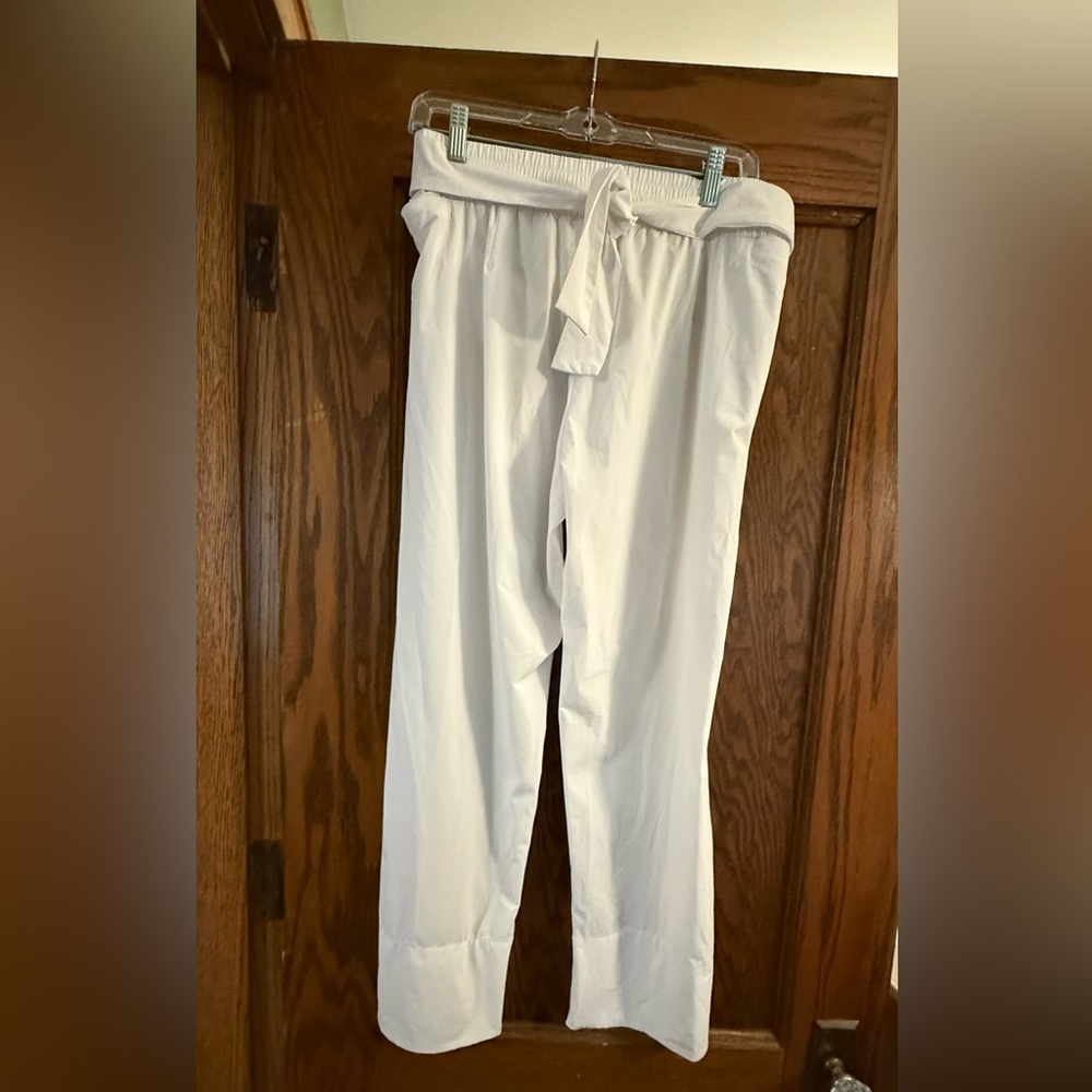 ADAY womens Easy Day Pants—white